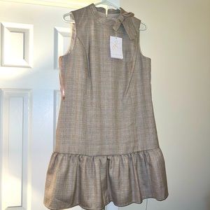✨NWT GAL MEETS GLAM Size 6 drop waist plaid mini dress✨